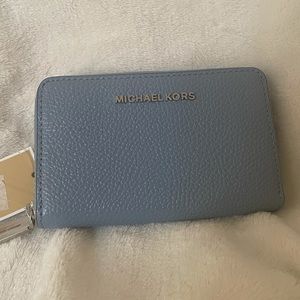 NWT Blue Michael Kors Card Case